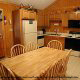 Large colonial style kitchen in Cabin 10, (Mountain Haven), in Pigeon Forge, Tennessee.