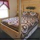 Bedroom View of Cabin 100 (Making Memories) at Eagles Ridge Resort at Pigeon Forge, Tennessee.