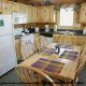 Kitchen View of Cabin 100 (Making Memories) at Eagles Ridge Resort at Pigeon Forge, Tennessee.