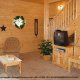 Family Room View of Cabin 11 (Sweet Serenity) at Eagles Ridge Resort at Pigeon Forge, Tennessee.