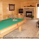 Game Room View of Cabin 11 (Sweet Serenity) at Eagles Ridge Resort at Pigeon Forge, Tennessee.