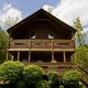 Exterior View of Cabin 15 (A Bears Life) at Eagles Ridge Resort at Pigeon Forge, Tennessee.