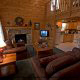 Living Room of Cabin 2, (Close To Heaven), in Pigeon Forge, Tennessee.