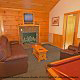 Game Room View of Cabin 202 (Now And Forever) at Eagles Ridge Resort at Pigeon Forge, Tennessee.