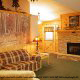 Family Room View of Cabin 212 (Codys Comfort) at Eagles Ridge Resort at Pigeon Forge, Tennessee.