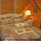 Kids Bedroom View of Cabin 22 (Beaver Lodge) at Eagles Ridge Resort at Pigeon Forge, Tennessee.