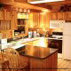 Kitchen View of Cabin 224 (Southern Comfort) at Eagles Ridge Resort at Pigeon Forge, Tennessee.