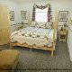 Country bedroom in cabin 239 (Sleepy Bear) , in Pigeon Forge, Tennessee. 