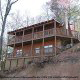 Outside back view of cabin 240 (Smoky Safari ) , in Pigeon Forge, Tennessee.
