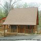 Front outside view of cabin 248 (Scenic Hideaway ) , in Pigeon Forge, Tennessee.