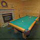 Game Room View of Cabin 249 (Taylors Treasure) at Eagles Ridge Resort at Pigeon Forge, Tennessee.