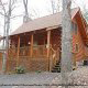 Outside front view of cabin 251 (Eagles Landing ) , in Pigeon Forge, Tennessee.