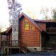 Exterior View of Cabin 262 (Tucked Away) at Eagles Ridge Resort at Pigeon Forge, Tennessee.