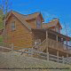 Outside view of Cabin 27, (Bear Naked), in Pigeon Forge, Tennessee.