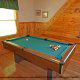 Game Room View of Cabin 299 (Possum Hollow) at Eagles Ridge Resort at Pigeon Forge, Tennessee.