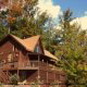Outside View of Cabin 300 (Soaring Eagles) at Eagles Ridge Resort at Pigeon Forge, Tennessee.