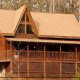 Exterior View of Cabin 300 (Soaring Eagles) at Eagles Ridge Resort at Pigeon Forge, Tennessee.