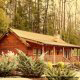 Outside view of cabin 307 (Eagles View) , in Pigeon Forge, Tennessee.