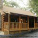 Front outside view of cabin 311 (Chanticleer) , in Pigeon Forge, Tennessee.