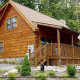 Outside View of Cabin 315 (Hillside Retreat) at Eagles Ridge Resort at Pigeon Forge, Tennessee.