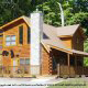 Outside view of cabin 316 (Black Bear Hideaway) , in Pigeon Forge, Tennessee.