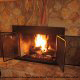 Grand Fire Place View of Cabin 33 (Ganmas Getaway) at Eagles Ridge Resort at Pigeon Forge, Tennessee.