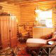 Den View of Cabin 35 (Beautiful Design) at Eagles Ridge Resort at Pigeon Forge, Tennessee.