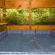 Hot Tub View of Cabin 37 (Hi Bear Nate) at Eagles Ridge Resort at Pigeon Forge, Tennessee.