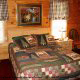 Bedroom View of Cabin 38b (Crest View) at Eagles Ridge Resort at Pigeon Forge, Tennessee.