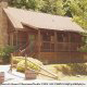 Outside View of Cabin 38b (Crest View) at Eagles Ridge Resort at Pigeon Forge, Tennessee.