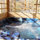 Hot Tub on Deck in Cabin 45 (Critters Nest) at Eagles Ridge Resort at Pigeon Forge, Tennessee.