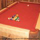 Pool Table View of Cabin 45 (Critters Nest) at Eagles Ridge Resort at Pigeon Forge, Tennessee.