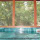 Step into the hot soothing water of this large out door hot tub in cabin 46 (Cherith Brook), in Pigeon Forge, Tennessee.