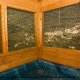 Hot Tub View of Cabin 49 (Dream View) at Eagles Ridge Resort at Pigeon Forge, Tennessee.