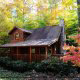 Nature is all around in this picture of cabin 51 (Natures Grace Retreat), in Pigeon Forge, Tennessee.