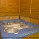 Hot Tub on Deck in Cabin 55 (Bearfoot Lodge) at Eagles Ridge Resort at Pigeon Forge, Tennessee.
