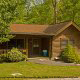 Outside View of Cabin 55 (Bearfoot Lodge) at Eagles Ridge Resort at Pigeon Forge, Tennessee.
