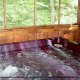 Hot Tub on Deck in Cabin 56 (Mountain High) at Eagles Ridge Resort at Pigeon Forge, Tennessee.