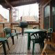 Front Deck View of Cabin 81 (A Piece Of Heaven) at Eagles Ridge Resort at Pigeon Forge, Tennessee.