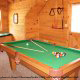 Game Room View of Cabin 81 (A Piece Of Heaven) at Eagles Ridge Resort at Pigeon Forge, Tennessee.