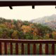 Mountain View from Cabin 816 (Almost Paradise) at Eagles Ridge Resort at Pigeon Forge, Tennessee.