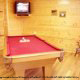 Game room with pool table cabin 818 (Eagles Dream) , in Pigeon Forge, Tennessee.