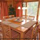 Dining Room View of Cabin 839 (Precious Memories) at Eagles Ridge Resort at Pigeon Forge, Tennessee.