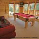 Game Room View of Cabin 839 (Precious Memories) at Eagles Ridge Resort at Pigeon Forge, Tennessee.