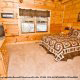 Country Bedroom View of Cabin 842 (Bearfoot Corner) at Eagles Ridge Resort at Pigeon Forge, Tennessee.