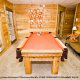 Game Room View of Cabin 842 (Bearfoot Corner) at Eagles Ridge Resort at Pigeon Forge, Tennessee.