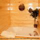 Private jacuzzi in cabin 845 (Eagle Watch) , in Pigeon Forge, Tennessee.