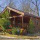 Outside country view of cabin 85 (Smoky Mountain Getaway), in Pigeon Forge, Tennessee.