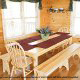 Large dining room in cabin 853 (Beary Cozy) at Eagles Ridge Resort at Pigeon Forge, Tennessee.