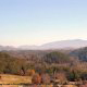 Mountain view from cabin 853 (Beary Cozy) at Eagles Ridge Resort at Pigeon Forge, Tennessee.